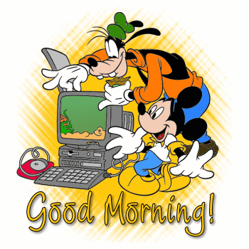 animated good morning pictures for kids