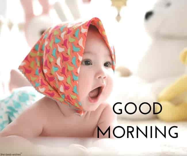 good morning baby images