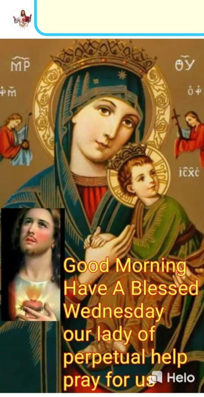 Good Morning Wednesday Mother Mary Images