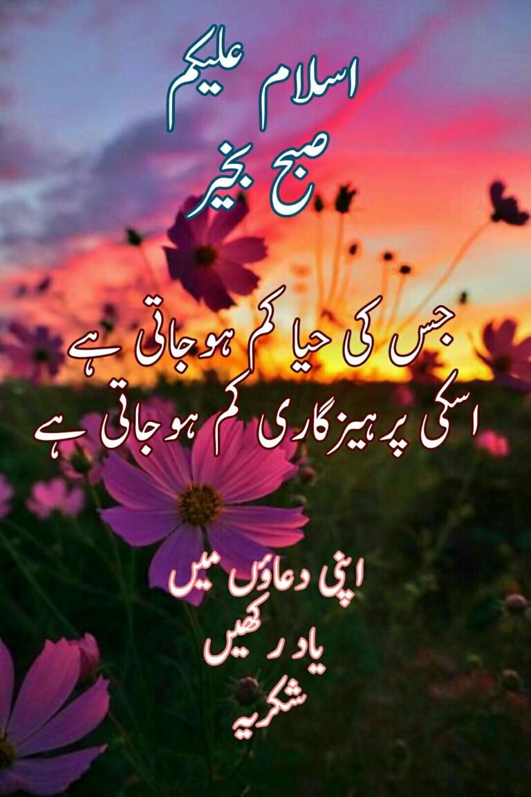 Assalamualaikum Good Morning Quotes In Urdu