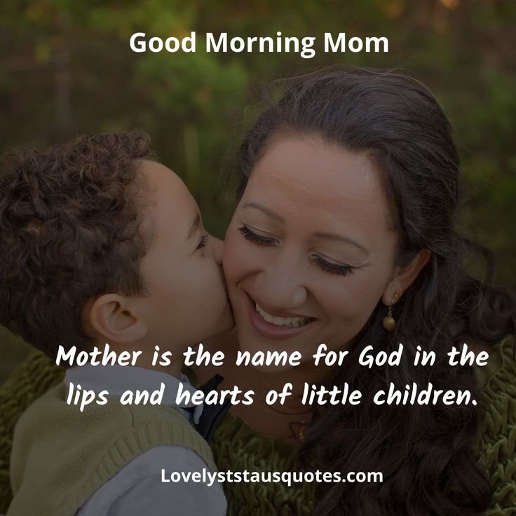 good morning mom images
