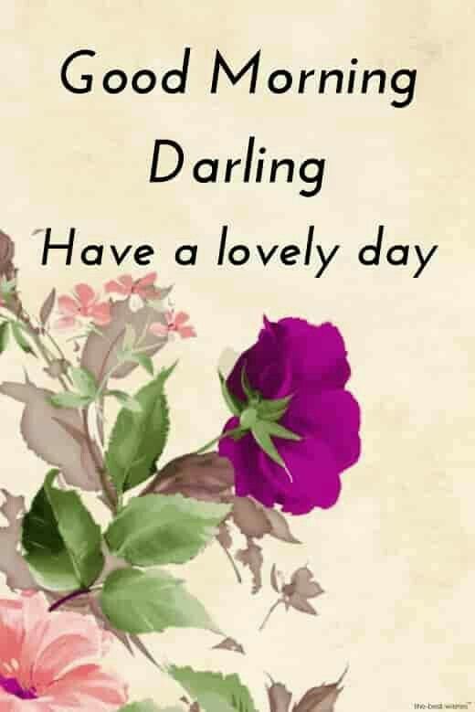Darling Good Morning Pictures